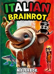 Italian brainrot målarbok