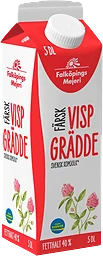 Vispgrädde 40% 5dl Falköpings Mejeri