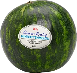 Minivattenmelon Queen Ruby ca 2kg Klass 1 ICA