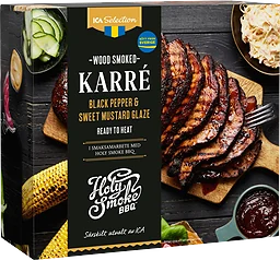 Karré Färsk Rökt Glaze Holy Smoke ca 950g ICA Selection