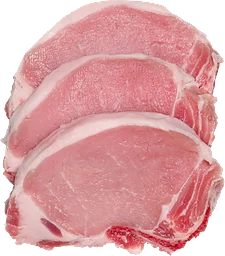 Fläskkotlett med svål ca 400g