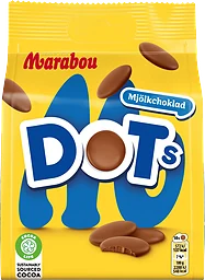 Chokladpåse DOTs Mjölkchoklad 120g Marabou