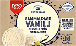 Gammaldags Vanilj Gräddglass