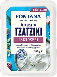 Tzatziki Laktosfri 350g Fontana