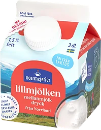 Mellanmjölk Laktosfri 1.5%