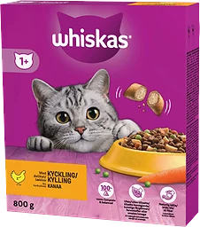 Kattmat Kyckling Adult 800g Whiskas