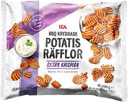 Krispiga potatisräfflor 600g ICA