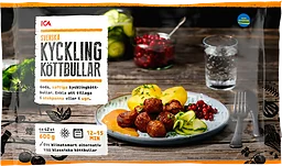Kycklingköttbullar Fryst 600g ICA