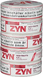 Red Fruits Slim 5xStock Zyn