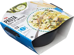 Pasta med Lax & spenat Fryst