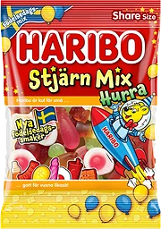 Godispåse StjärnMix Hurra 170g Haribo