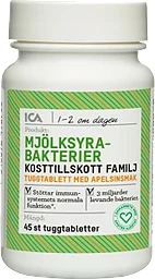 Mjölksyrabakterier Familj 45-p ICA Hjärtat