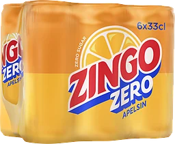 Zingo Zero Apelsin 6-pack