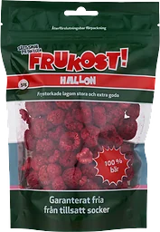 Hallon Frystorkade 50g Frukost!