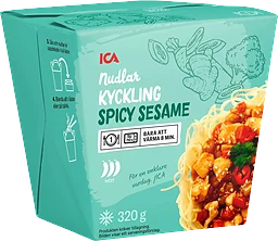 Wok Kyckling spicy sesame Fryst 320g ICA