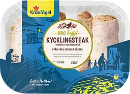 Kycklingsteak BBQ Tryffel ca 850g Kronfågel