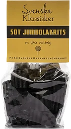 Söt Jumbolakrits 200g Svenska Karamellkompaniet