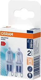 Ugnslampa 230V G9 260lm(25W) 2p Osram