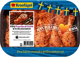 Kycklingben BBQ ca 900g Kronfågel