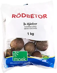Rödbetor Klass 1 1kg Moek
