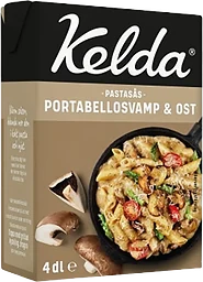 Pastasås Portabellosvamp Ost 4dl Kelda