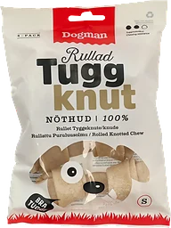 Tuggknut rullad Small 4-p 130g Dogman