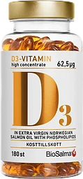 D3 vitamin 62.5 μg 180-p BioSalma