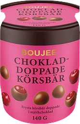 Körsbär Chokladdoppade Frysta 140g Boujee