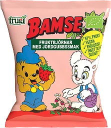 Jordgubbssmak Fruktbjörnar Eko