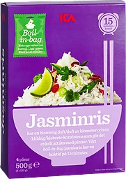 Jasminris Boil in bag 500g ICA