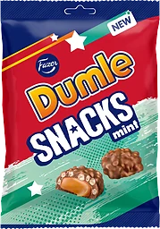 Dumle Snacks Mint 160g Fazer