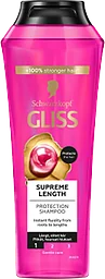 Schampo Supreme Length 250ml Gliss Schwarzkopf