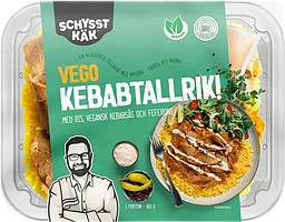 Kebabtallrik Vego 410g Schysst käk