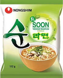 Snabbnudlar Soon Veggie Ramyun 112g Nongshim