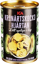 Kronärtskockshjärtan 390g ICA