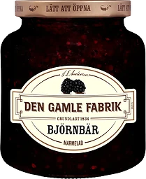 Björnbärsmarmelad 380g Den Gamle Fabrik