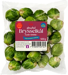 Brysselkål jul 500 g Klass 1 ICA