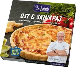 Ost & Skinkpaj Fryst/1 Port
