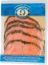 Gravad Regnbågslax skivad ca 150g Kosterfiskarn's