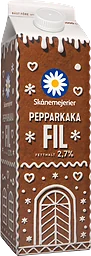 Filmjölk Pepparkaka 2,7% 1l Skånemejerier