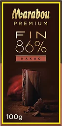 Chokladkaka Premium 86% kakao Dark 100g Marabou