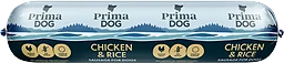 Kyckling & ris korv 800g Primadog