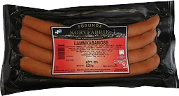 Lammkabanoss 80% Kötthalt 220g Sorunda Korvfabrik