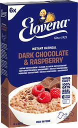 Havregrynsgröt Mörk Choklad Hallon