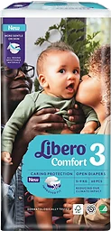 Blöjor Comfort Strl 3 5-9kg 60-p Miljömärkt Libero