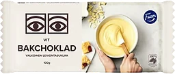Bakchoklad Vit 100g Fazer