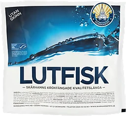 Lutfisk utan skinn ca 1kg Skärhamns