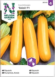 Squash Gold Rush F1 1-p Nelson Garden