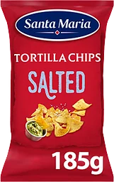 Tortilla Chips Salted 185g Santa Maria