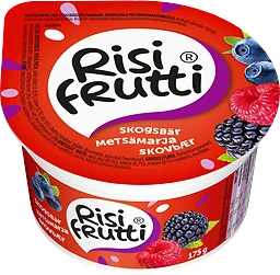 Mellanmål Skogsbär 175g Risifrutti